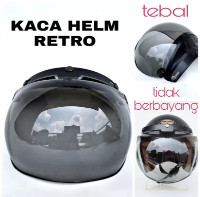 Kaca Helm Bogo cembung