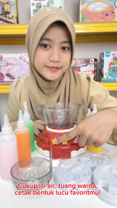 Mainan Anak DIY HOT POT MACHINE Water Jelly DIY Magic Jelly Waterscape Perempuan Laki Laki