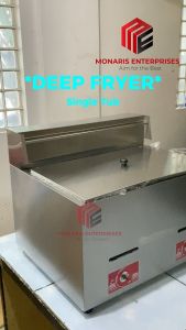 12Liters 12 Liters 12L Gas Type Deep Fryer Large Size Single Tub Dual Burner Heavy Duty Imported