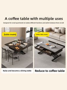 OLEPA | Foldable Adjustable Extendable Square Table