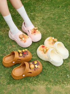 SANFU | Round Toe Creative Design Clog Slipper
