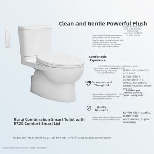 Kohler | No Water Pressure Limitation Toilet With Smart Lid