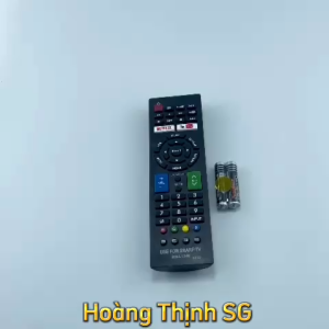 Remote điều khiển tivi SHARP Mã 03 RM-L1346 điều khiển TV SHARP - Tặng kèm pin-T&U Remote