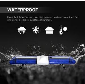 Lampu ambulance LightBar LED Emergency LTF2210 Ambulance/Derek/Patwal/Patroli/Polisi/ Damkar/Satpol PP dan Jasamarga