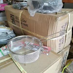 Home Line Strainer Keranjang Goreng Rebus Round Deep Frying Basket