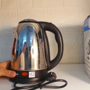 Ấm Đun Siêu Tốc 1.8 Lít Asanzo SK-1800 Công Suất 1500W Thân Inox Sạch Sẽ Mau Sôi