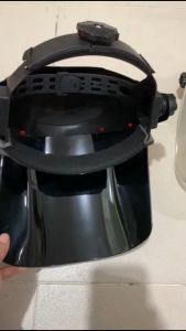 Topeng Helm Mesin Las Gerinda Face Shield Helm Welding Mask Hitam 6804