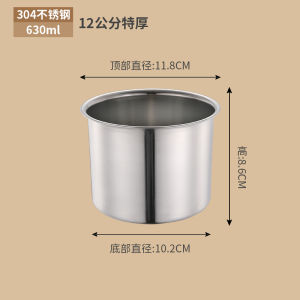 Nồi Súp Bằng Thép Không Gỉ 304 Nồi Nấu Súp Hình Tròn Nồi Nấu Chậm Có Nắp Chống Thấm Nước Dùng Cho Bếp Từ Và Bếp Gas