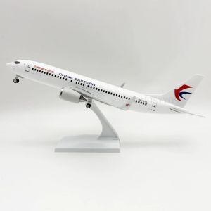 Mô Hình Máy Bay B737 Trung Quốc Đông Á Chất Liệu Nhựa Đúc 30CM - Mô Hình Máy Bay Trang Trí Có Bánh Xe Để Trưng Bày