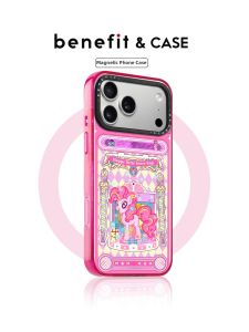 Dreamy Pink Pony Protective Magnetic Phone Case