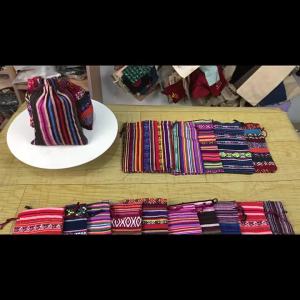 10x14/13x18cm Ethnic Style Cotton Bags Drawstring Storage Bag Gift Package Christmas Party Wedding Craft Packing Plain Pouches