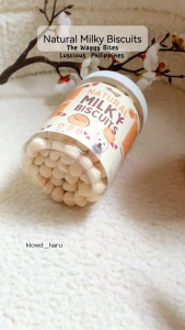 The Waggy Bites Premium Pet Biscuit Dog Biscuit Natural Milky Biscuit With Added Milk Vitamins and Prebiotics