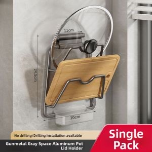 Wall-mounted No-drilling Multifunctional Kitchen Storage Rack