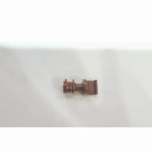Brown Plastic Shelf Support Stud Thread for Wood Cabinet Wardrobe Furniture Accessories (100 pcs)