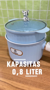 Panci Listrik Stimmer Minimalis Daya Rendah Serbaguna Bisa Mengkukus/Menggoreng/Merebus