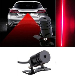 LED Lamp Rearing Warning Light Anti Collision Rear-end Car Motorcycles Laser Tail Fog Light Auto Brake Parking Accessories