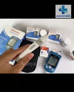 SINOCARE Safe AQ UG 🔥ส่งเร็ว🔥เครื่องตรวจเก๊าท์ (กรดยูริก) และ ตรวจน้ำตาล คำนวณ 5 วินาที มีประกันเครื่อง 3 ปี
