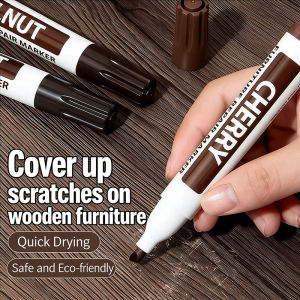 YESPERY Scratches Touch Up Paint Pen Wooden Furniture Floor Scratch Repair Pen Quick Fix Markers