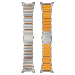 Luxury Titanium Strap for Samsung Galaxy Watch Ultra 2025 Ultra2 Rubber Business Band for GALAXY WATCH ULTRA 47mm 2026 Watchband