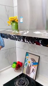 SK-C561 C563 Kain Lap Dapur Meja Piring Anti Minyak Bahan Coral Fleece 2 Sisi Lap Dapur Microfiber