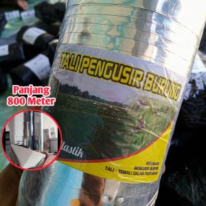 Tali pertanian / Tali perak pengusir burung sawah panjang 800 meter