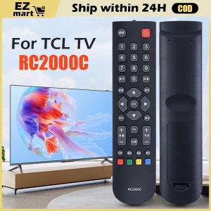 【Fast Shipping】 Applies To RC2000C Replaced Remote Control Fit for TCL TV 32D100 LE39FHDE3010 32D2700 LE40FHDE3010 32B2800 RC200 3D RC2000C11 306A-TCL-TV-RC-2000C