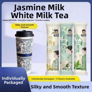 Jasmine Tea Flavored Milk Tea Powder Individual Serving Packets