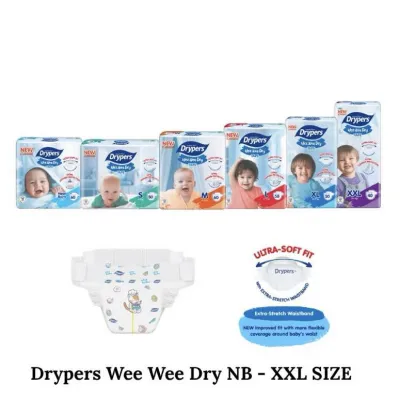 Drypers weeweedry tape