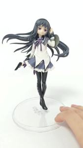 Bandai | Puella Magi Madoka Magica Aniem Figure Akemi Homura and Kaname Madoka Magic Girl Cute Collection Model Toy Halloween Xmas Gift