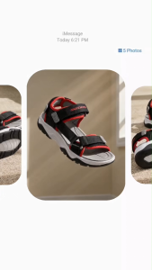 Skechers Boys Tread Seeker Sandals - 407013L-BKRD Kasut Slipar Slipper Budak Lelaki SALE