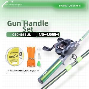 fishingfans | Portable Multi-Piece Micro-Game Travel Lure Rod