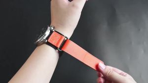 Nylon Weave Watchband Men Women Hook and Loop Outdoor Sport Watch Band Universal Waterproof Bracelet Strap 16mm 18mm 20mm 22mm