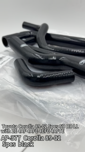 Silicone Hose for Toyota Corolla 89-02 5pcs SB BB LL with 2E 4AF 4AFE 4EFE 4AFTE