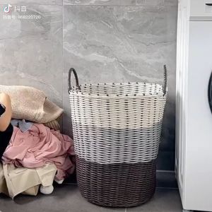 BUY 1 FREE 1 High Quality Laundry Basket Super Large Capacity Storage Basket With Handle Dirty Clothes Basket