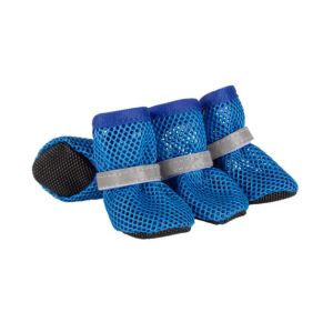 4Pcs Summer Dog Boots Shoes Anti Slip Ventilate Cat Suppile S/M/L/XL