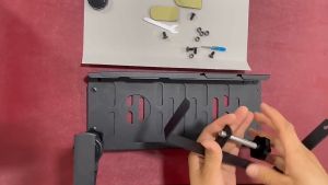 Home Office Desk Wire Organizer Under Table Storage Rack Cable Rack Shelf Table Bottom Socket Holder Cable Tray Retractable Cord Organizer for Desk