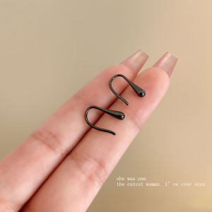 Colorful Ceramic Ear Cuffs Sleepwear Friendly Bio-ceramic Earrings Sweet Simple Design Ear Jewelry for Women Handmade Craft