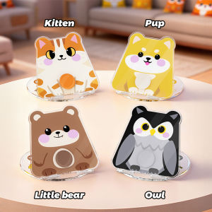 T18 Cartoon Tablet Stand Foldable Adjustable Desk Holder Anti-Shake for iPad Phone⚡PH deliveryIn stock⚡