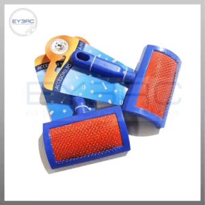 Curved Slicker Steel Pin Grooming Brush for Pets