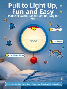 surepower | Bedside Night Light for Kids Touch and Sound Controlled