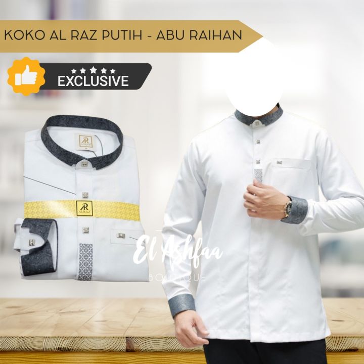 Baju Koko | Koko Al Raz Abu Raihan Exclusive - El Ashfaa Boutique ...