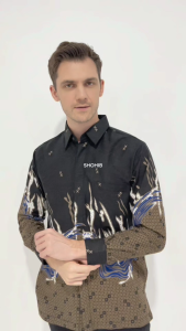 SHOHIB KEMEJA BATIK KATUN PREMIUM BATIK LENGAN PANJANG