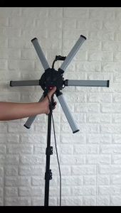 26-inch 6Arms 3200k-5600k Color Led Fill Light Star Ring Light Led For Photography Makeup Video Live