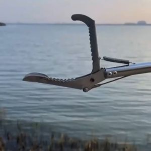 200cm/150cm/120cm/75cm Snake Stick Catcher Stainless Steel Snake Tongs Clamp Long Handle Snake Catcher Stainless steel capture clamp 不锈钢捕蛇钳 捕蛇夹
