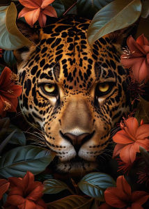 BILIBILI | 60X75cm Oil Painting By Numbers Wild Animal On Canvas DIY Paint by numbers Frameless Digital Painting Home Decor