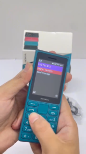 Nokia 108 Power 4G 1450mAh 15Days standby Dual Sim FM Radio students/elderly/backup Feature Keypad Basic phone