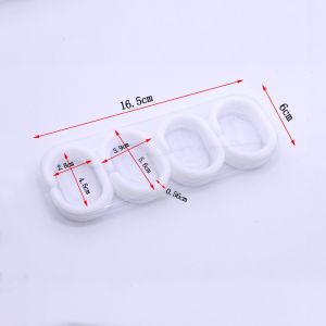 Windproof Large Small Size Shower Curtain Ring