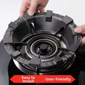 CHIZHIDU | Windproof Universal Gas Stove Cast Iron Flame Guard