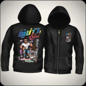 เสื้อฮู้ด ผู้บ่าวบั้งไฟ K337 Hoodie สีดำ ผ้าวอร์มทอพิเศษเส้นใยโพลีเอสเตอร์100% สินค้าพร้อมส่งในไทย