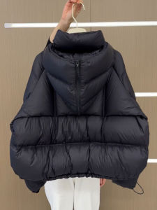 DANTING | Black Short Down Jacket for Women 2025 New Edition